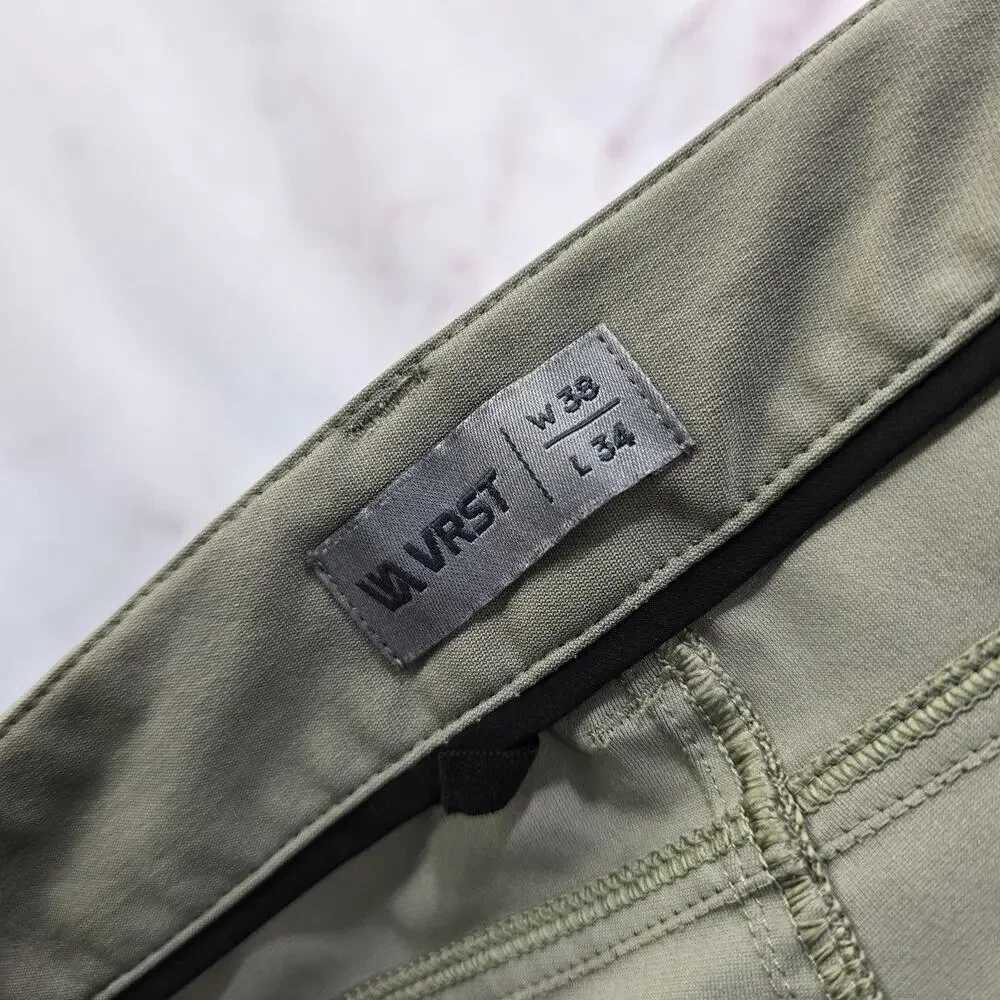 VRST Pants Mens 38 X 32 Golf Tech Zip Nylon Performance Hiking Ripstop